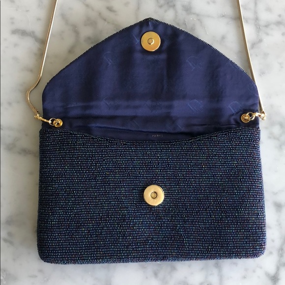 ‼️SOLD‼️Vintage Christian Dior Beaded Shoulder Bag - Picture 5 of 12